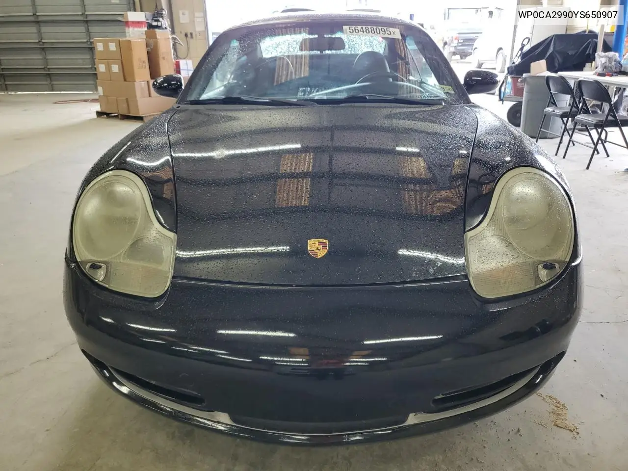 2000 Porsche 911 Carrera 2 VIN: WP0CA2990YS650907 Lot: 56488095