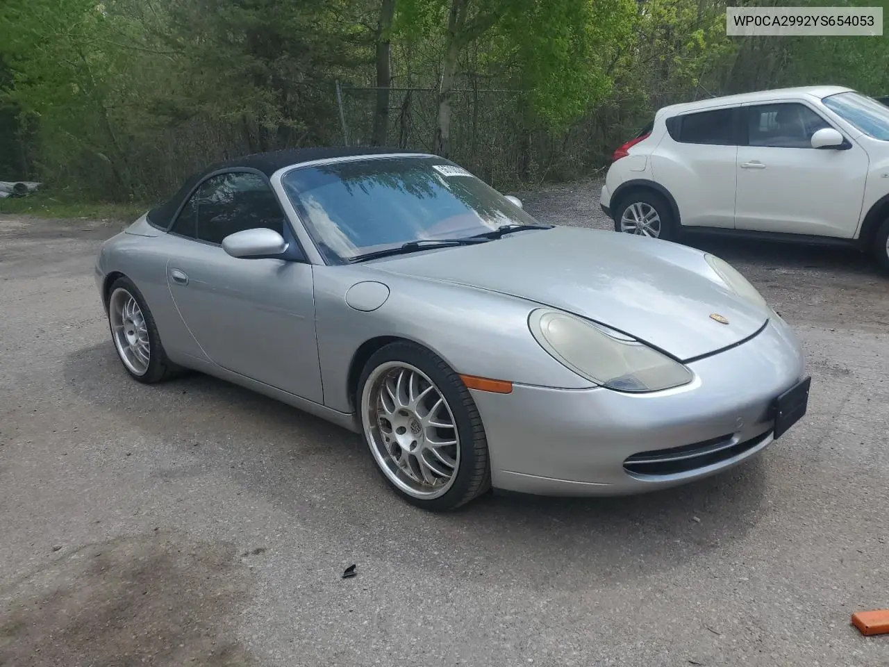 2000 Porsche 911 Carrera 2 VIN: WP0CA2992YS654053 Lot: 56706365