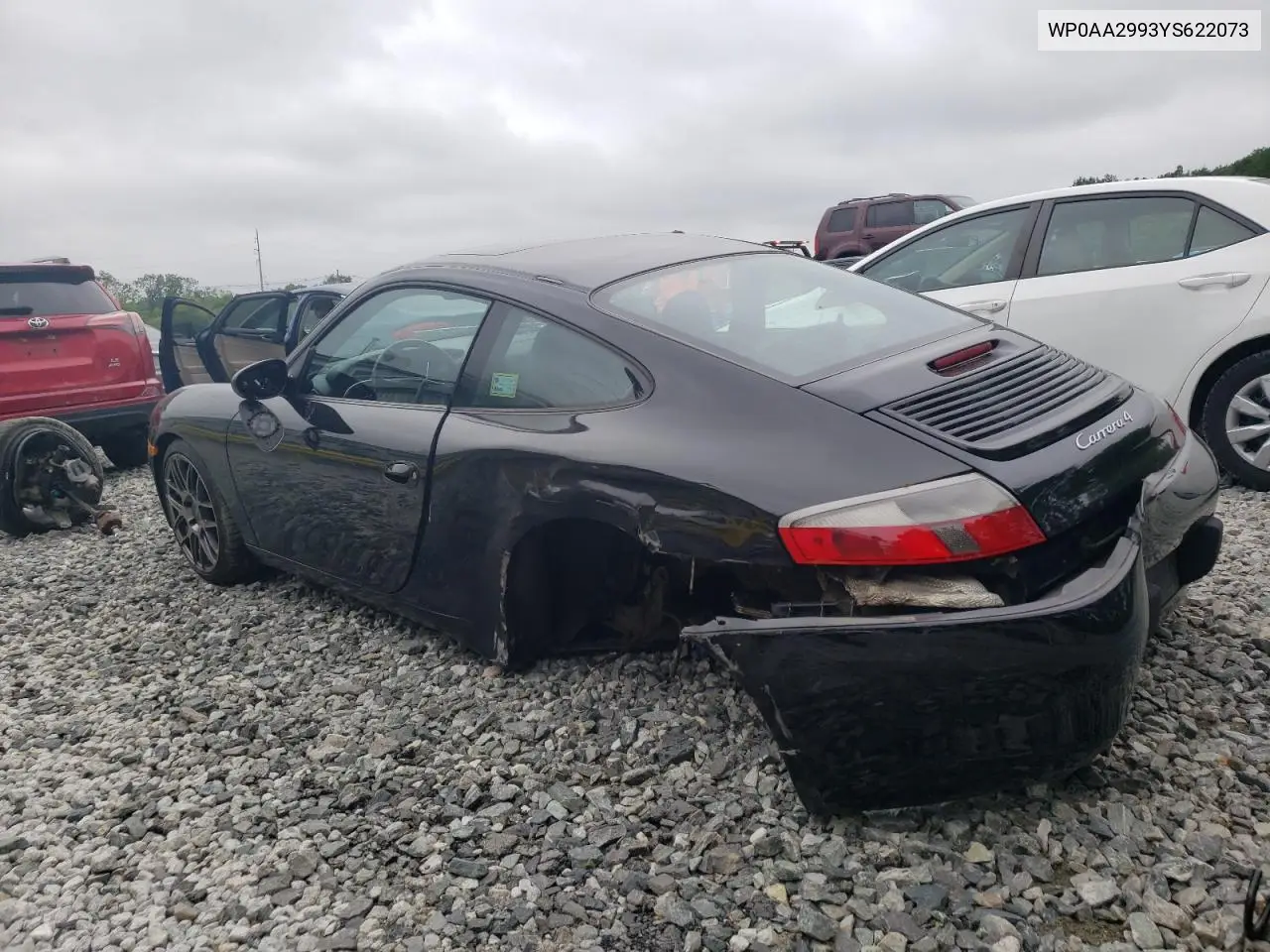 2000 Porsche 911 Carrera 2 VIN: WP0AA2993YS622073 Lot: 60928245