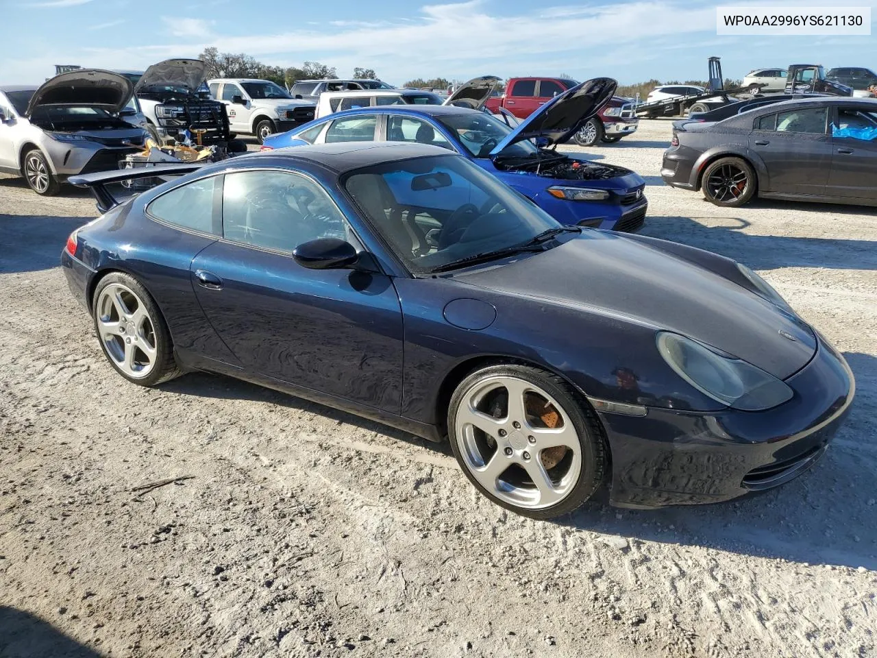 2000 Porsche 911 Carrera 2 VIN: WP0AA2996YS621130 Lot: 77096434