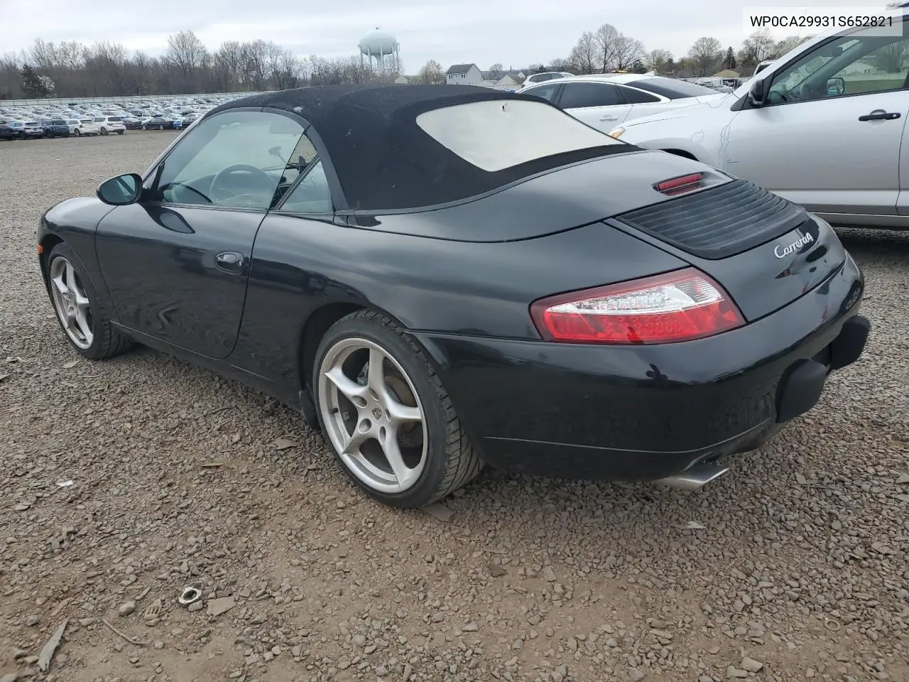 2001 Porsche 911 Carrera 2 VIN: WP0CA29931S652821 Lot: 52928055