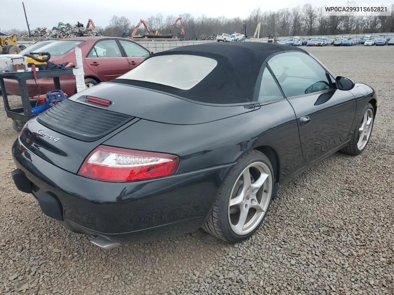 2001 Porsche 911 Carrera 2 VIN: WP0CA29931S652821 Lot: 52928055