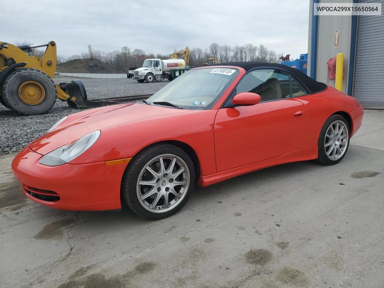 2001 Porsche 911 Carrera 2 VIN: WP0CA299X1S650564 Lot: 53793015