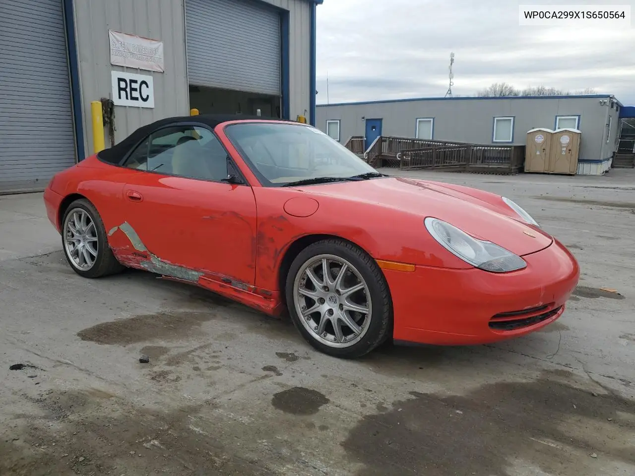 2001 Porsche 911 Carrera 2 VIN: WP0CA299X1S650564 Lot: 53793015