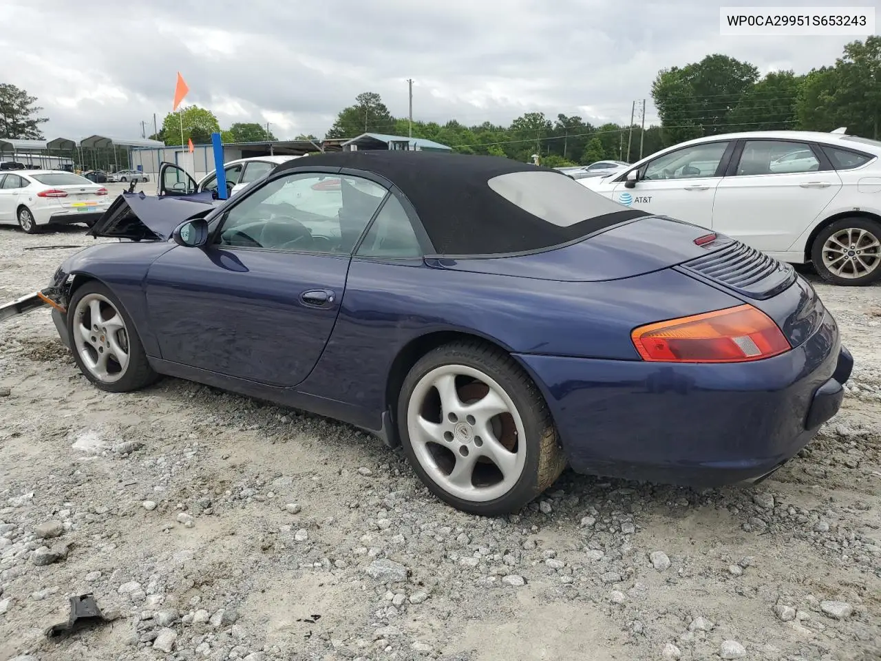 2001 Porsche 911 Carrera 2 VIN: WP0CA29951S653243 Lot: 55835075