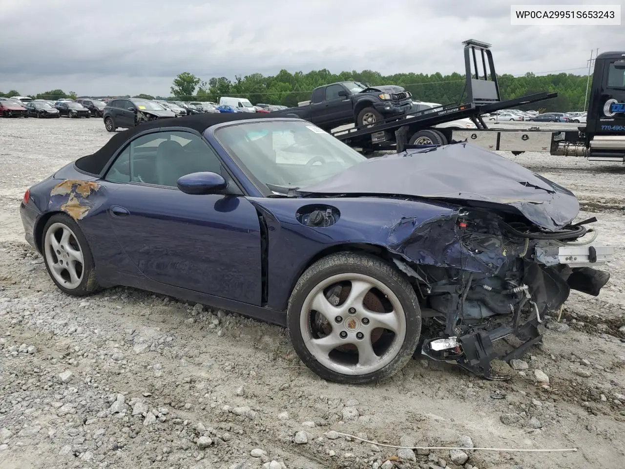 2001 Porsche 911 Carrera 2 VIN: WP0CA29951S653243 Lot: 55835075
