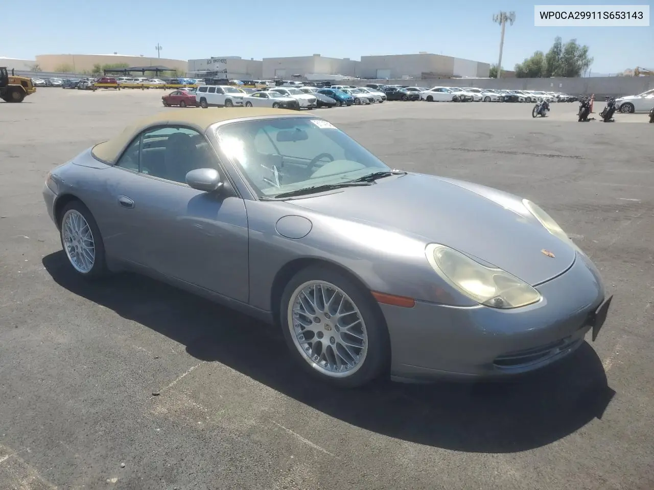 2001 Porsche 911 Carrera 2 VIN: WP0CA29911S653143 Lot: 61147845