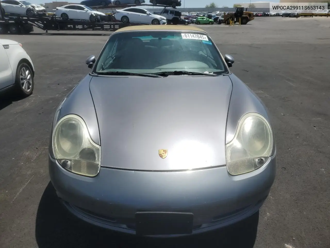 2001 Porsche 911 Carrera 2 VIN: WP0CA29911S653143 Lot: 61147845