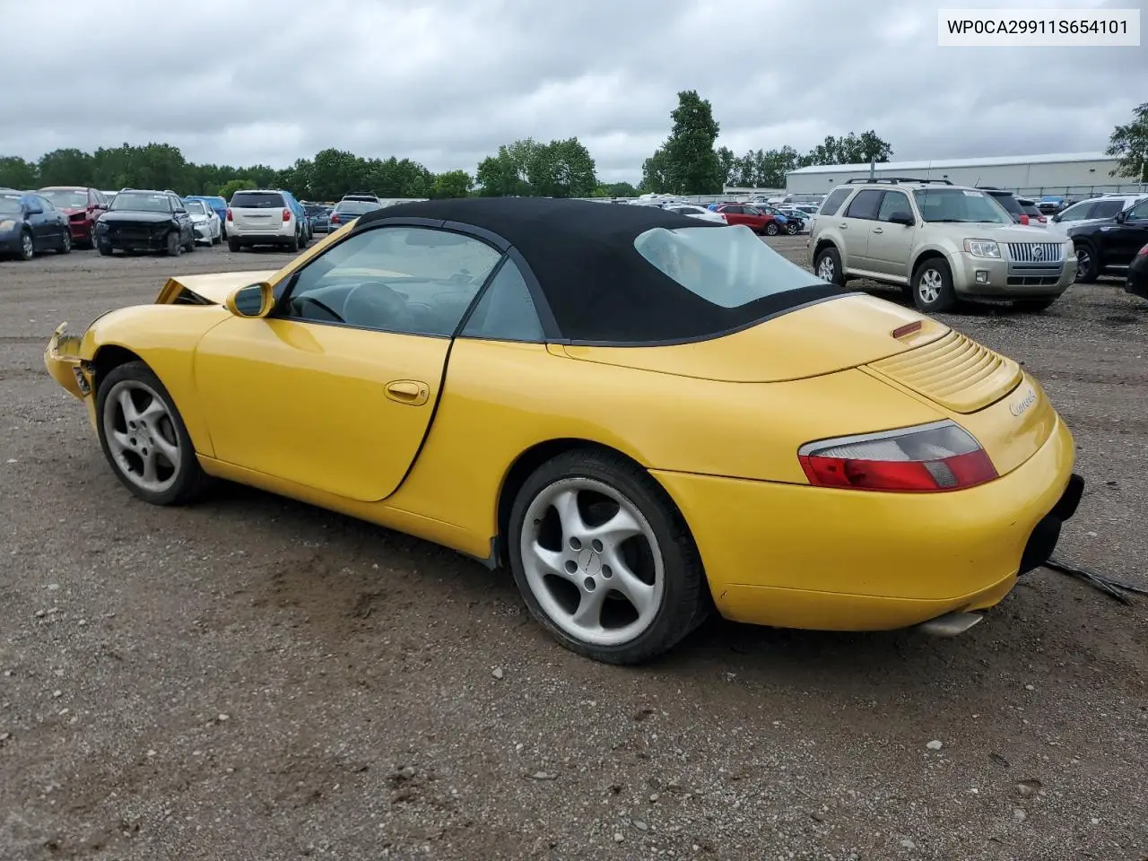 2001 Porsche 911 Carrera 2 VIN: WP0CA29911S654101 Lot: 61360715