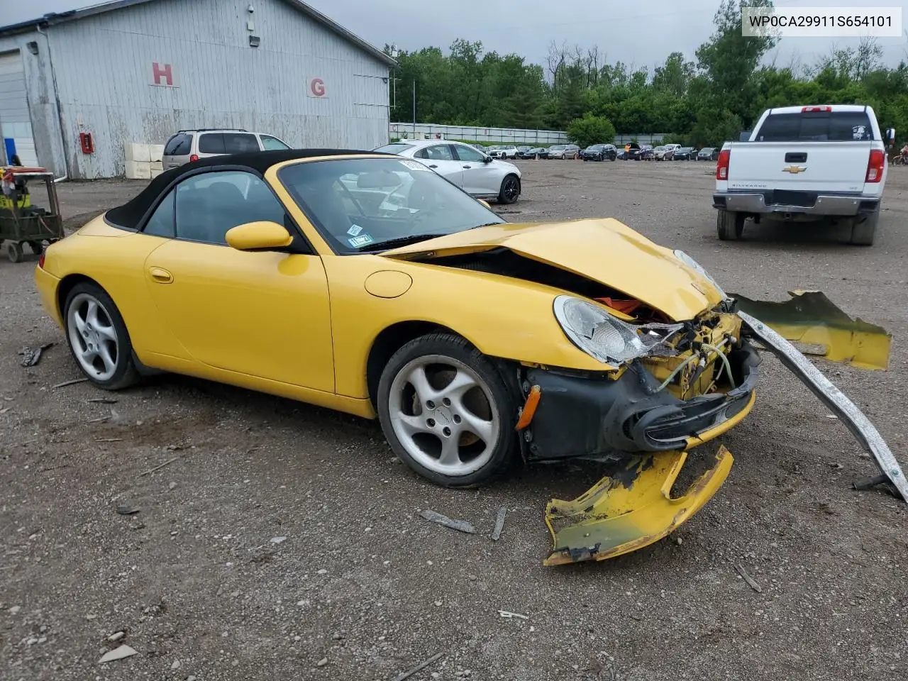 2001 Porsche 911 Carrera 2 VIN: WP0CA29911S654101 Lot: 61360715