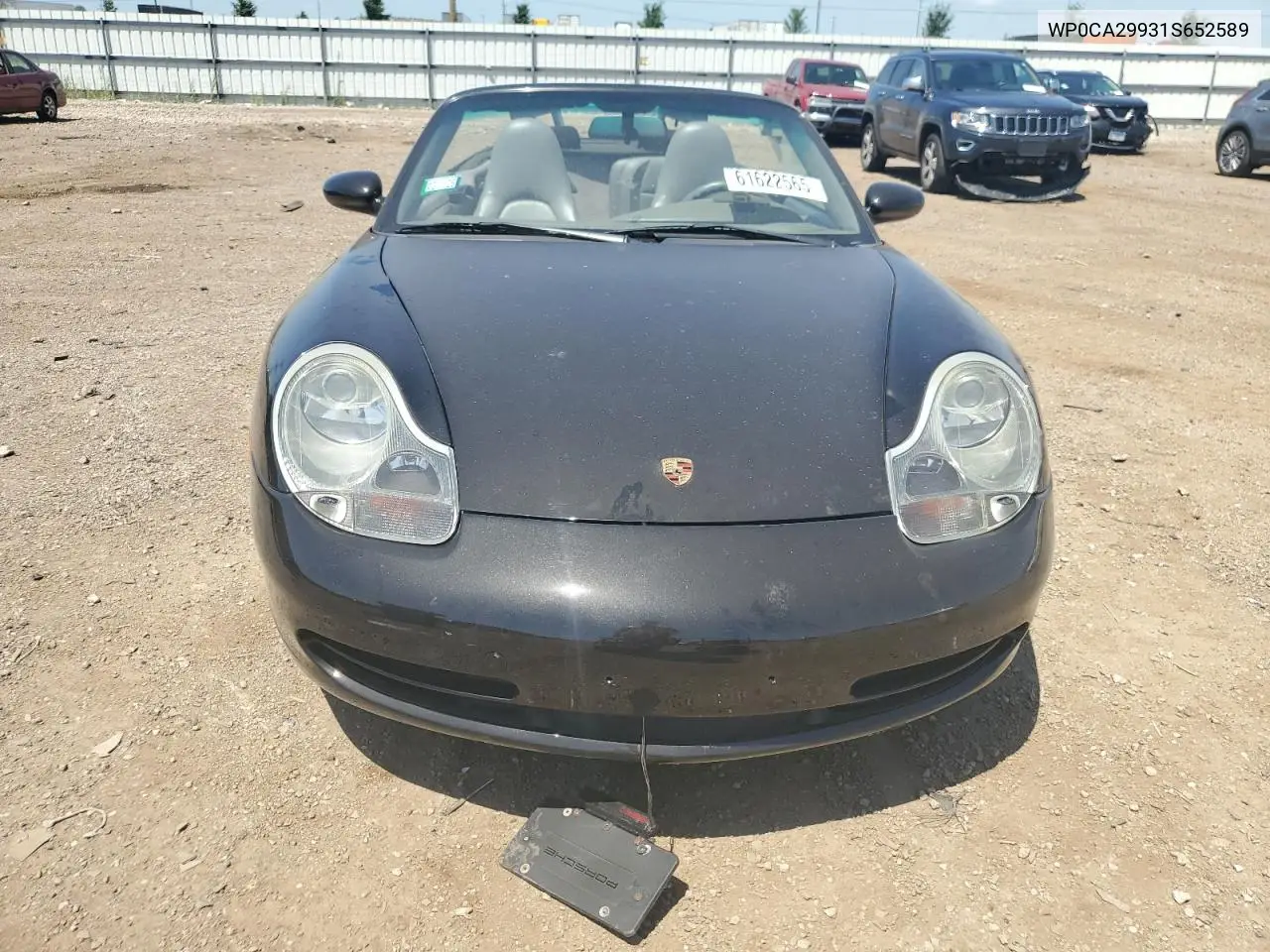 2001 Porsche 911 Carrera 2 VIN: WP0CA29931S652589 Lot: 61622565