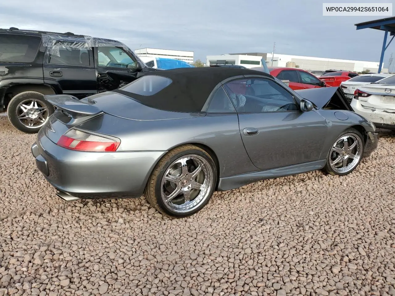 2002 Porsche 911 Carrera 2 VIN: WP0CA29942S651064 Lot: 44766955