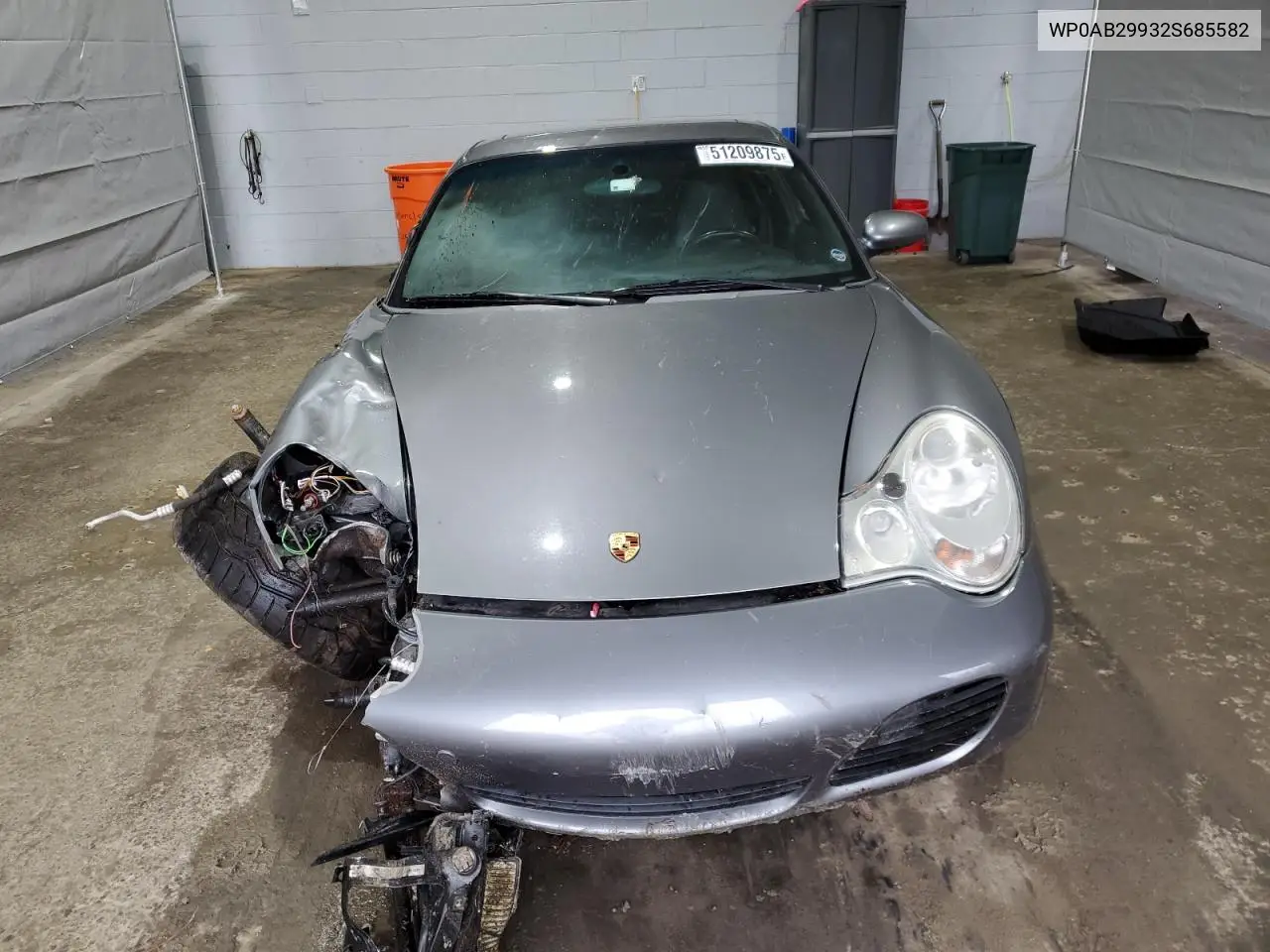 2002 Porsche 911 Turbo VIN: WP0AB29932S685582 Lot: 51209875