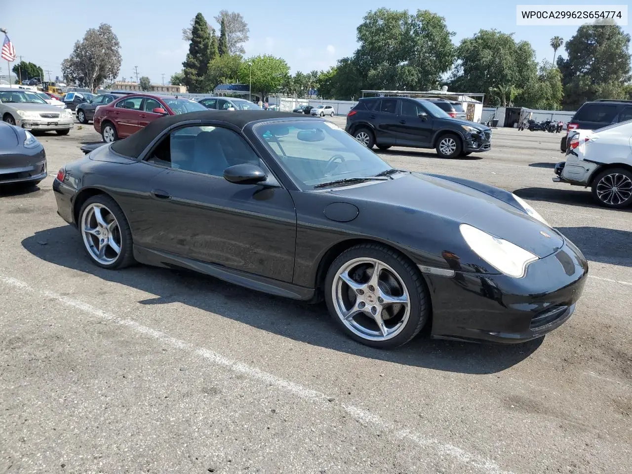 2002 Porsche 911 Carrera 2 VIN: WP0CA29962S654774 Lot: 55085485