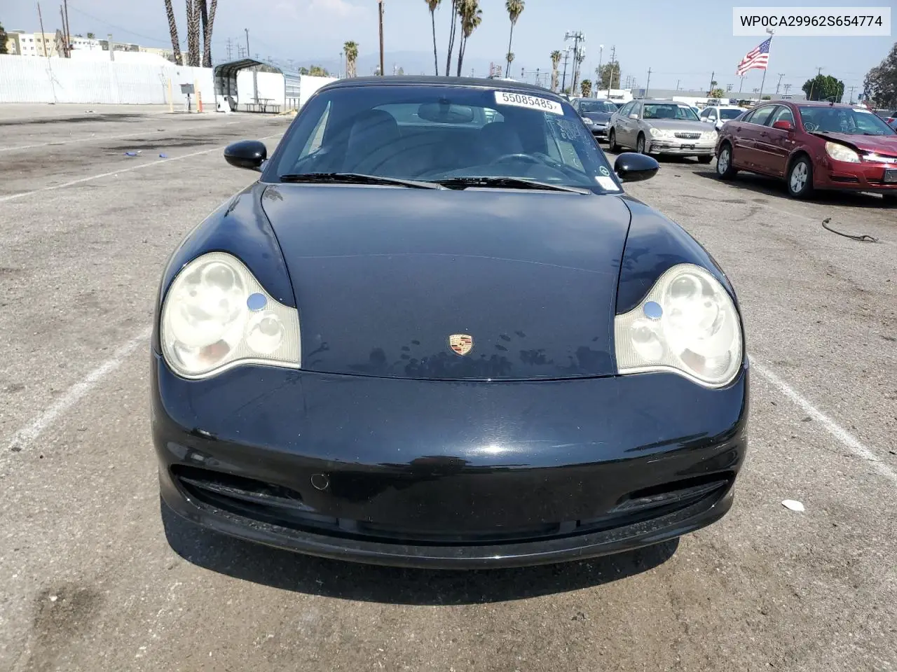 2002 Porsche 911 Carrera 2 VIN: WP0CA29962S654774 Lot: 55085485