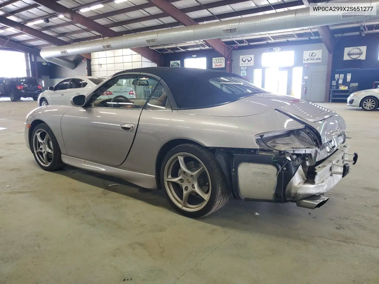 2002 Porsche 911 Carrera 2 VIN: WP0CA299X2S651277 Lot: 55651665