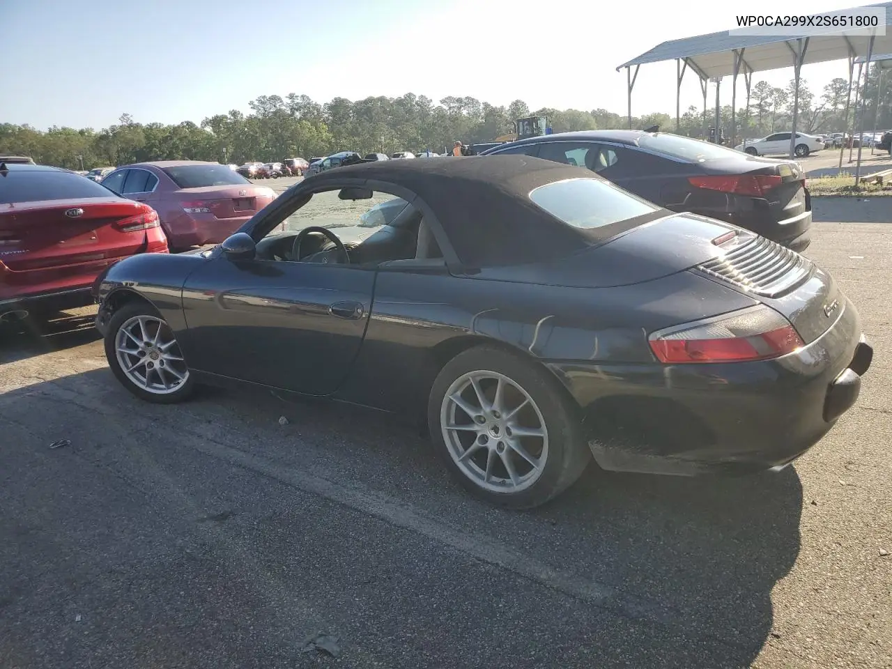 2002 Porsche 911 Carrera 2 VIN: WP0CA299X2S651800 Lot: 55756675
