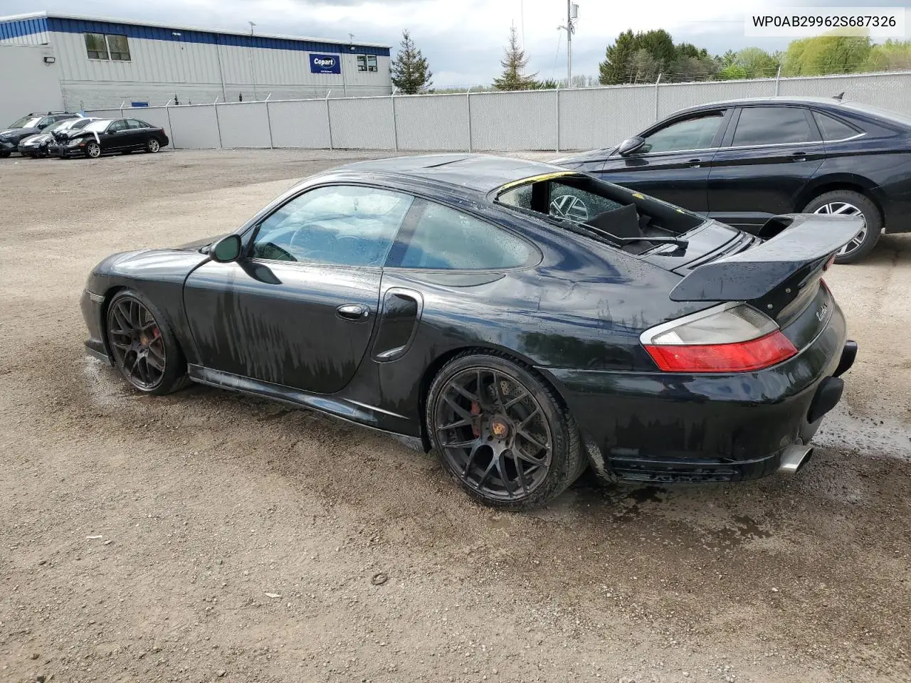 wp0ab29962s687326 WP0AB29962S687326 2002 Porsche 911 Turbo