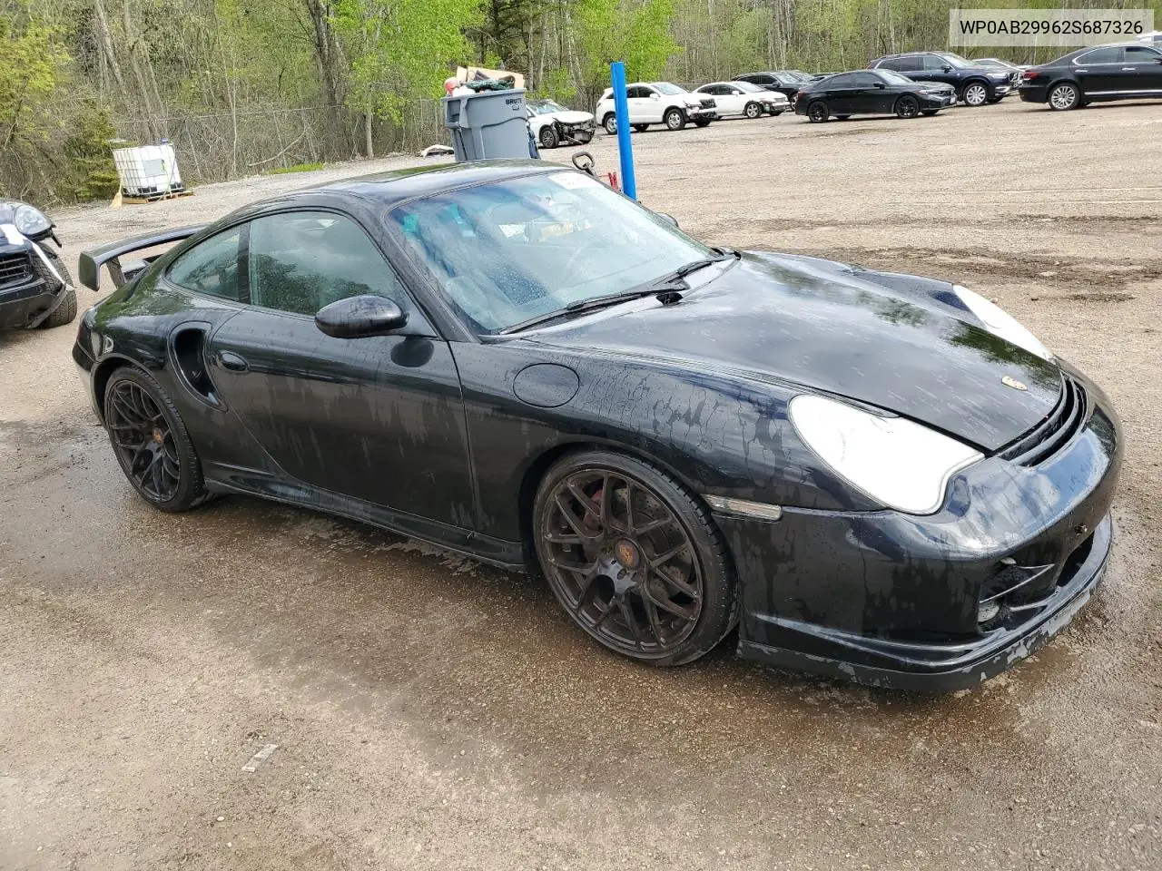 wp0ab29962s687326 WP0AB29962S687326 2002 Porsche 911 Turbo