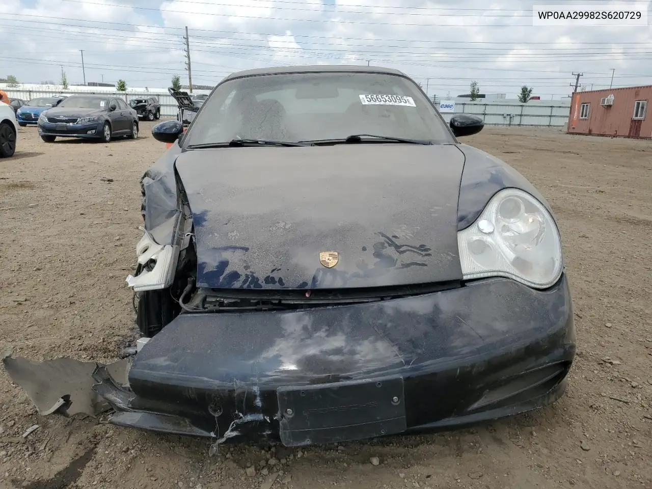 2002 Porsche 911 Carrera 2 VIN: WP0AA29982S620729 Lot: 56653095
