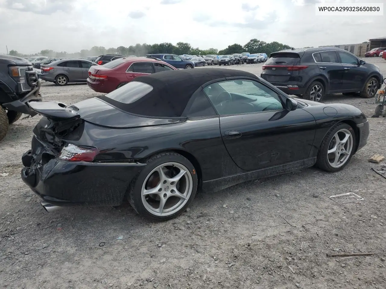 2002 Porsche 911 Carrera 2 VIN: WP0CA29932S650830 Lot: 59880295