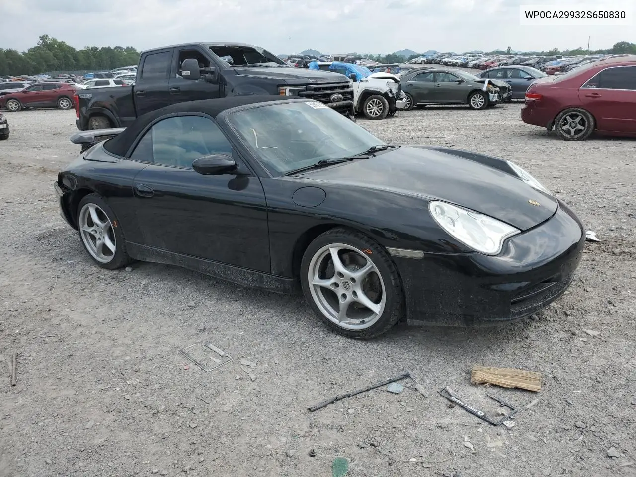 2002 Porsche 911 Carrera 2 VIN: WP0CA29932S650830 Lot: 59880295
