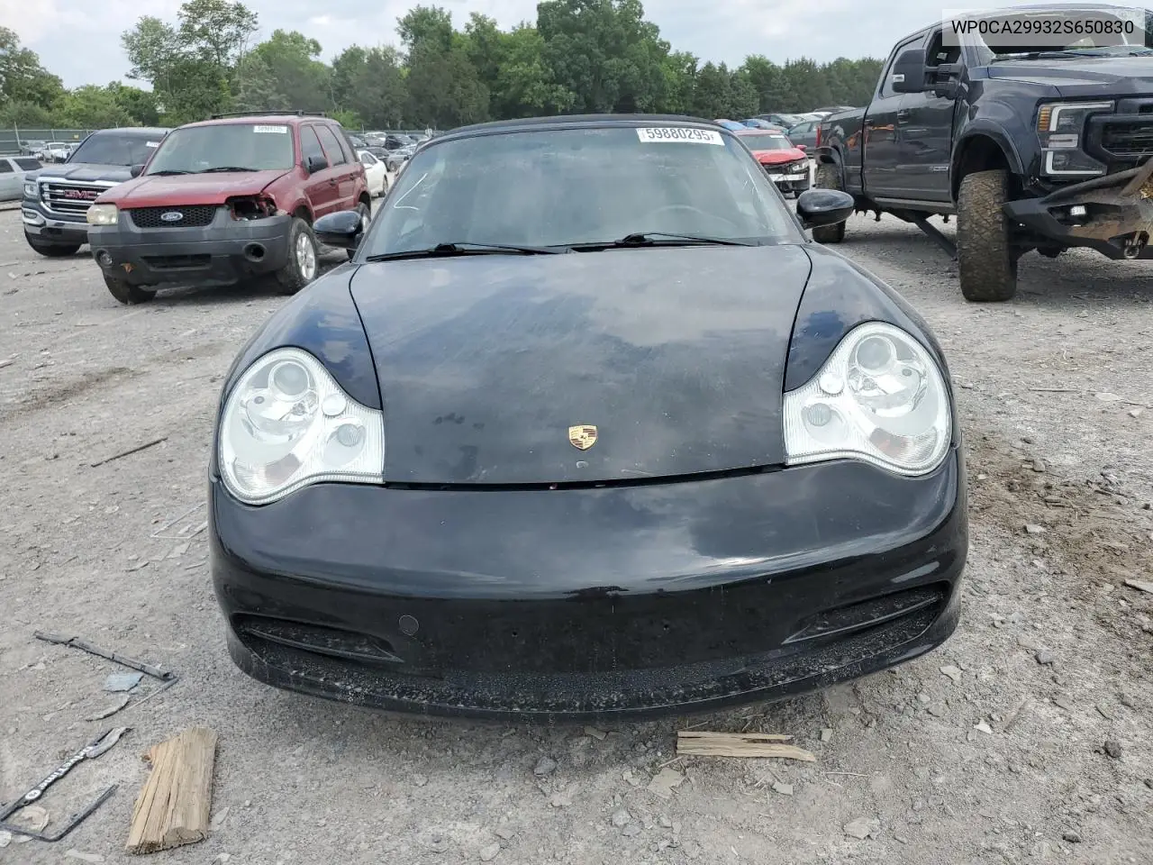 2002 Porsche 911 Carrera 2 VIN: WP0CA29932S650830 Lot: 59880295