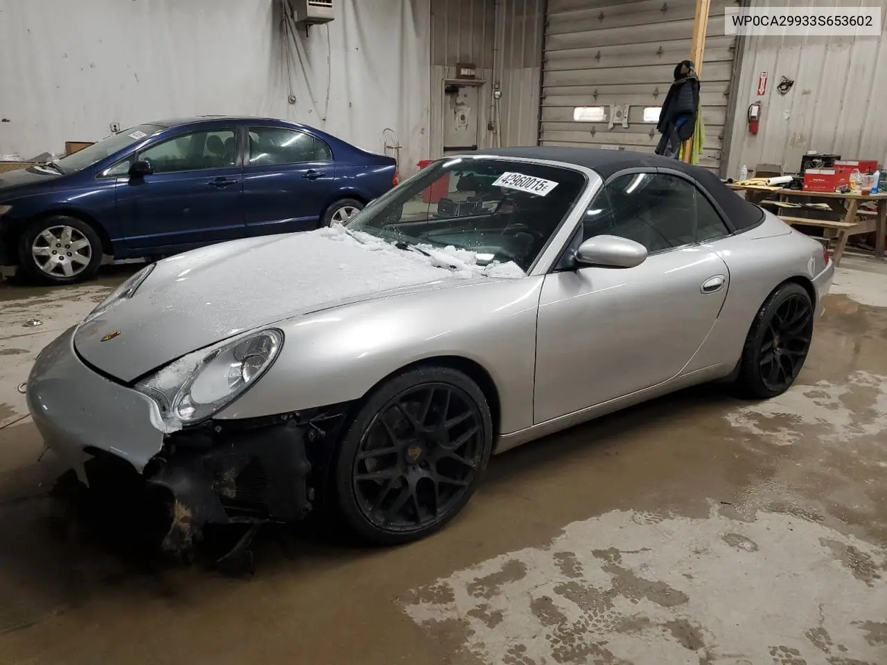 2003 Porsche 911 Carrera 2 VIN: WP0CA29933S653602 Lot: 42960015