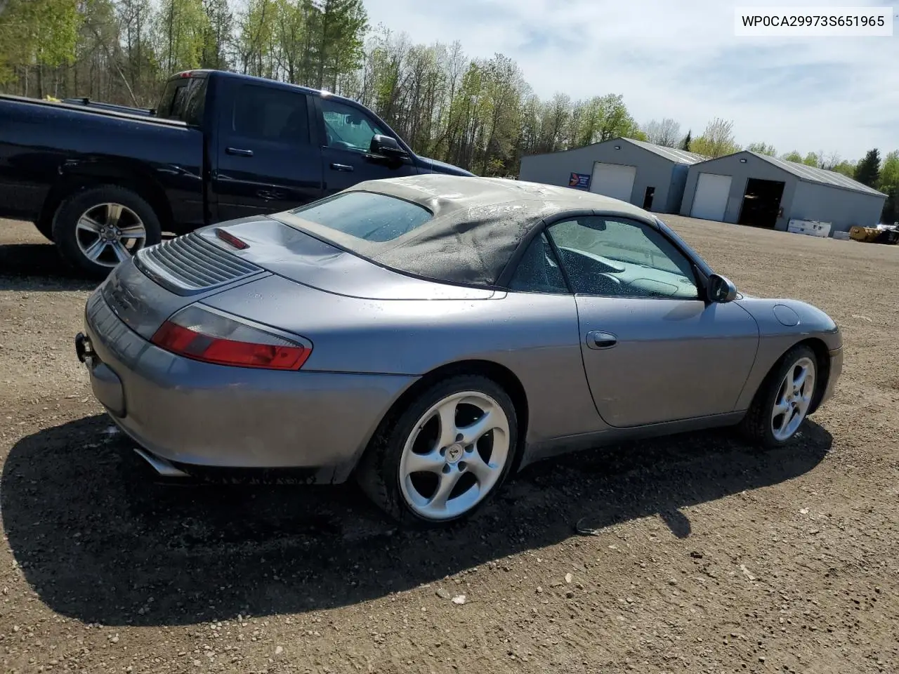 2003 Porsche 911 Carrera 2 VIN: WP0CA29973S651965 Lot: 53640755