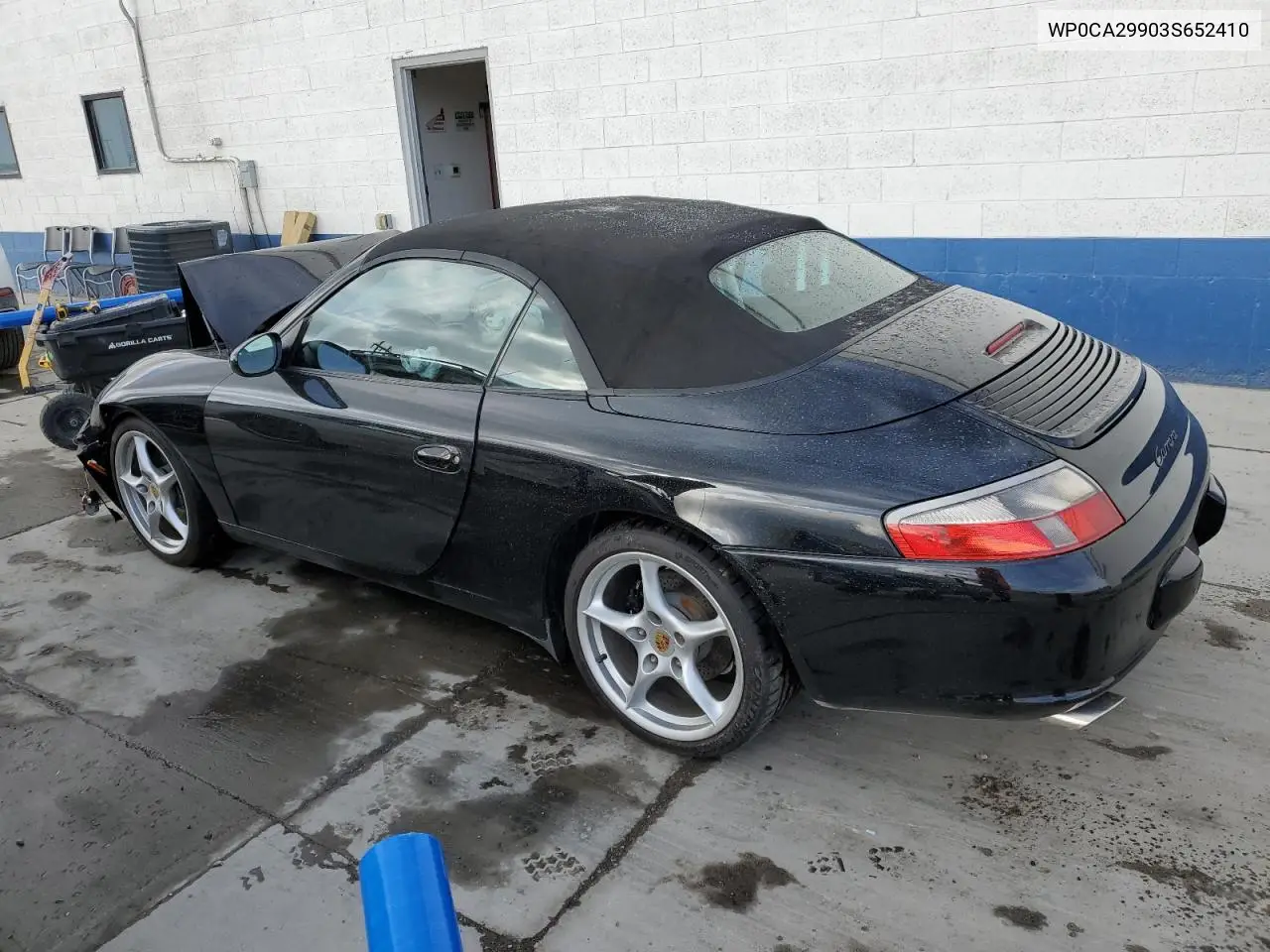 2003 Porsche 911 Carrera 2 VIN: WP0CA29903S652410 Lot: 53893985