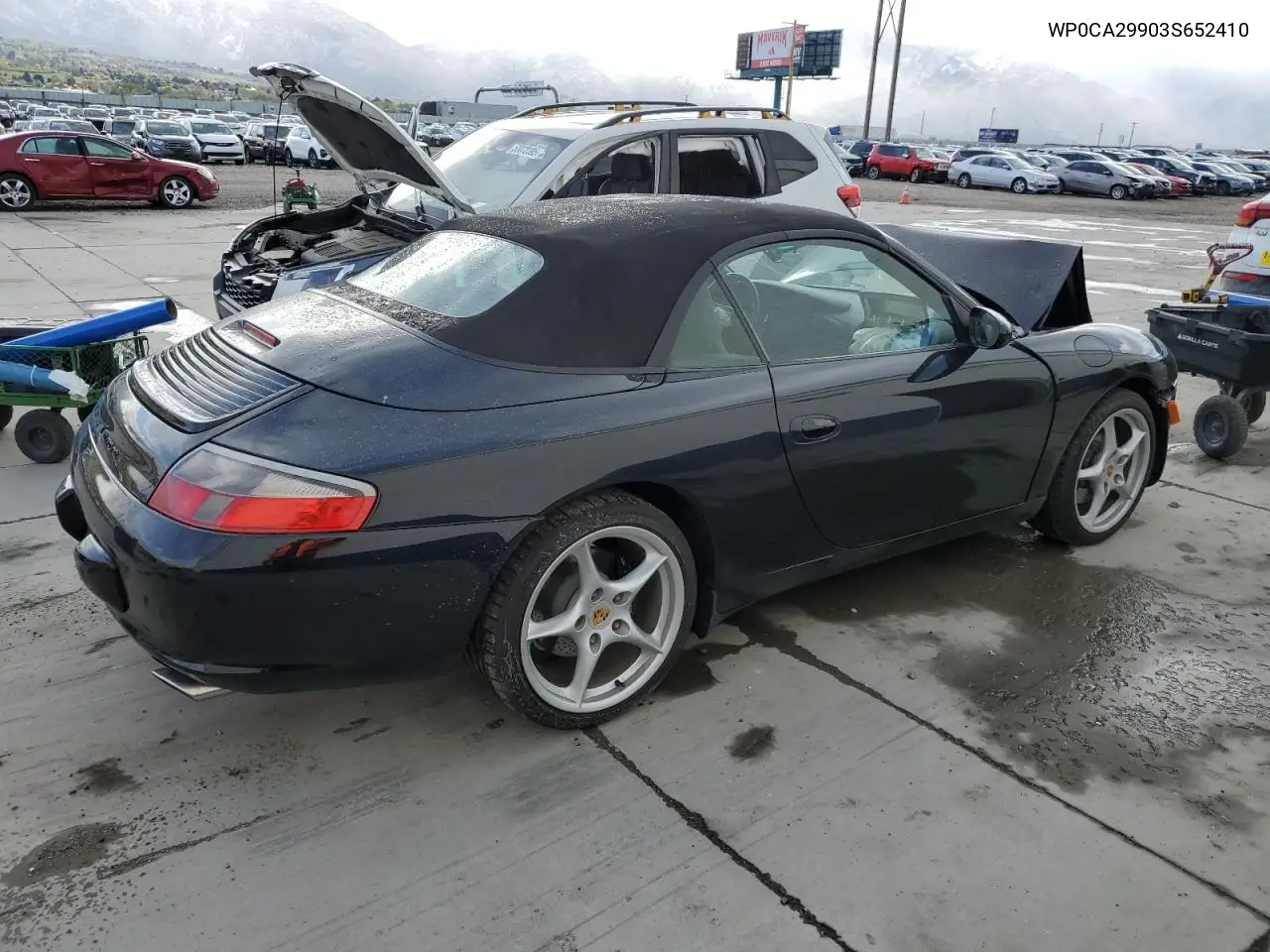 2003 Porsche 911 Carrera 2 VIN: WP0CA29903S652410 Lot: 53893985