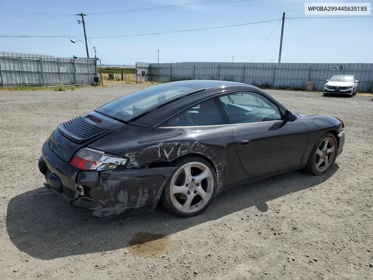 2004 Porsche 911 Targa VIN: WP0BA29944S635185 Lot: 56973225