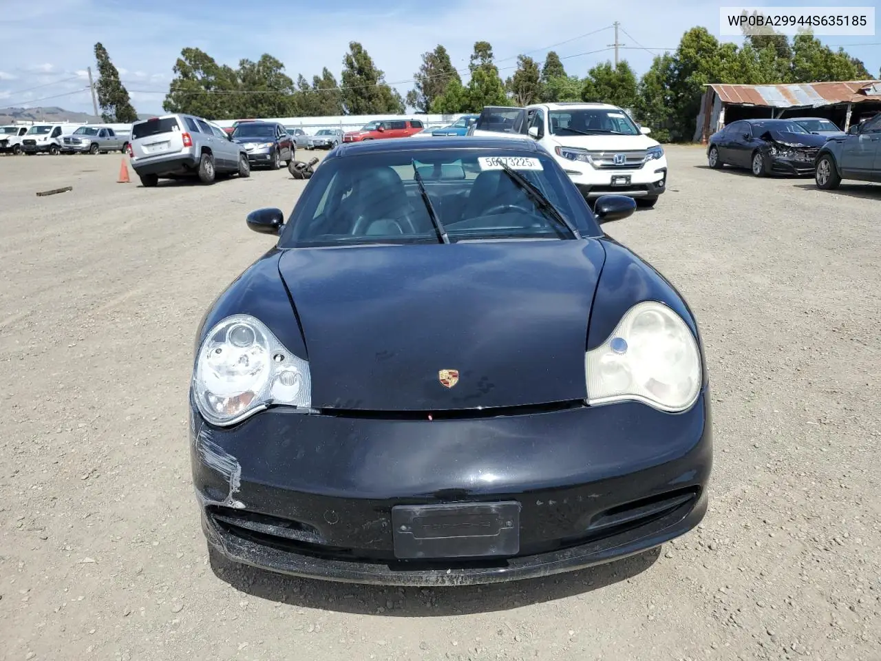 2004 Porsche 911 Targa VIN: WP0BA29944S635185 Lot: 56973225