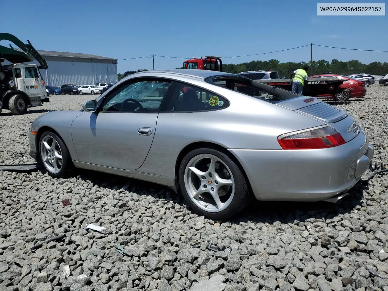 2004 Porsche 911 Carrera 2 VIN: WP0AA29964S622157 Lot: 62127395