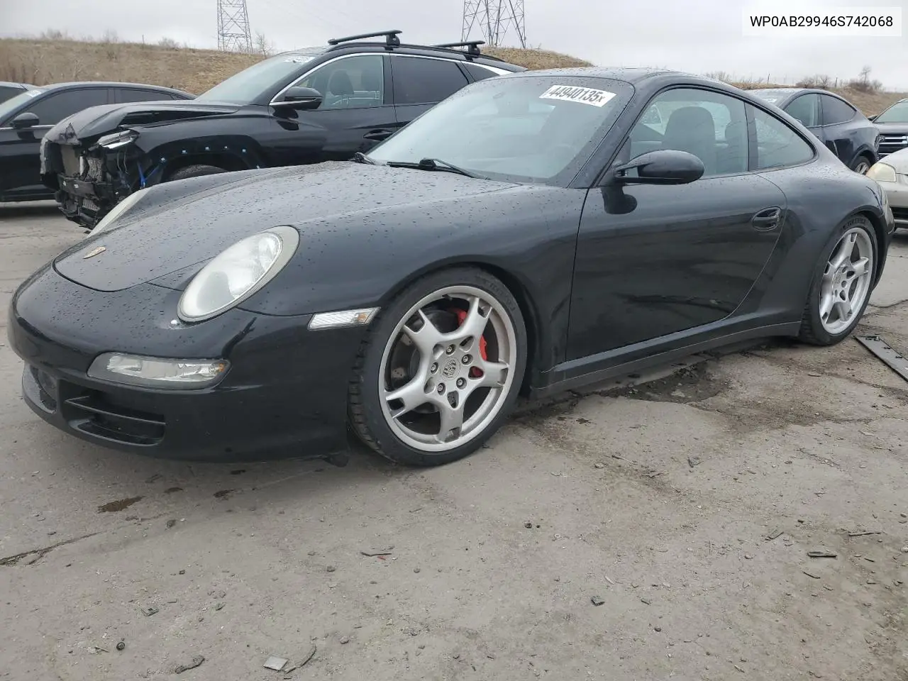 2006 Porsche 911 Carrera S VIN: WP0AB29946S742068 Lot: 44940135