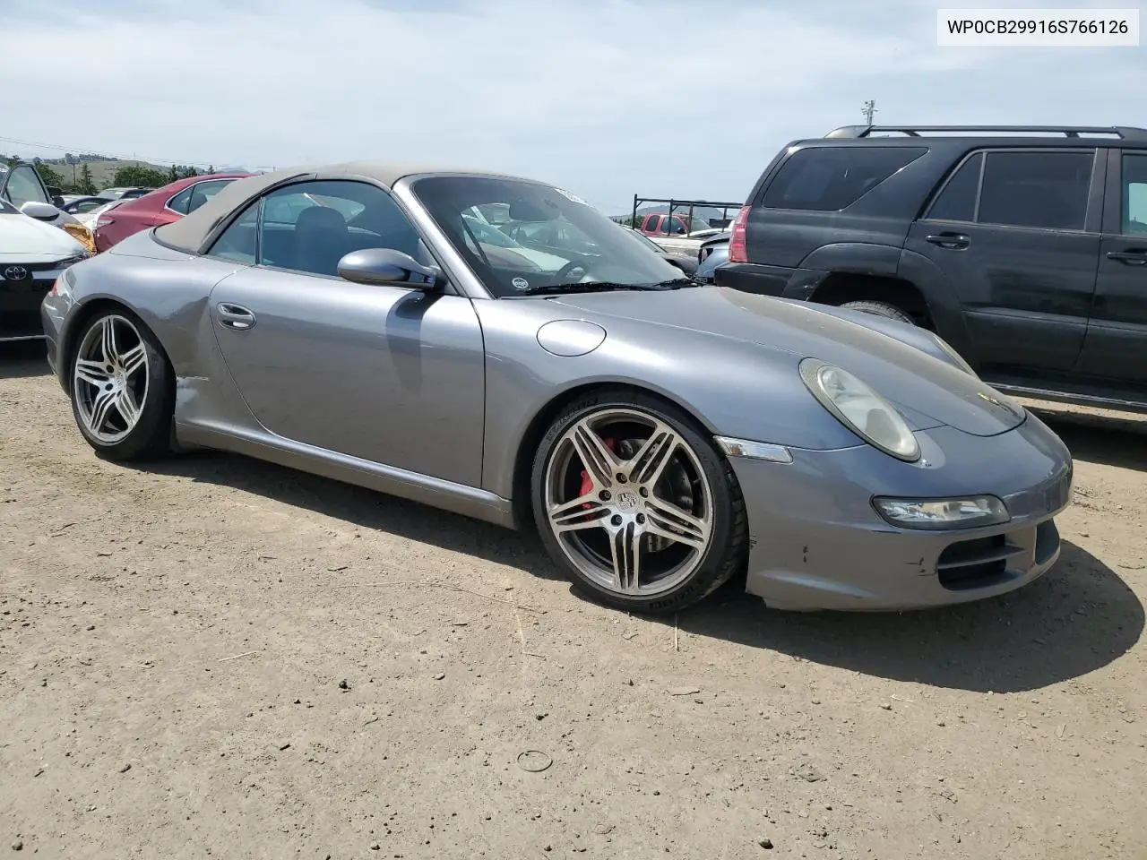 2006 Porsche 911 Carrera S Cabriolet VIN: WP0CB29916S766126 Lot: 53077155