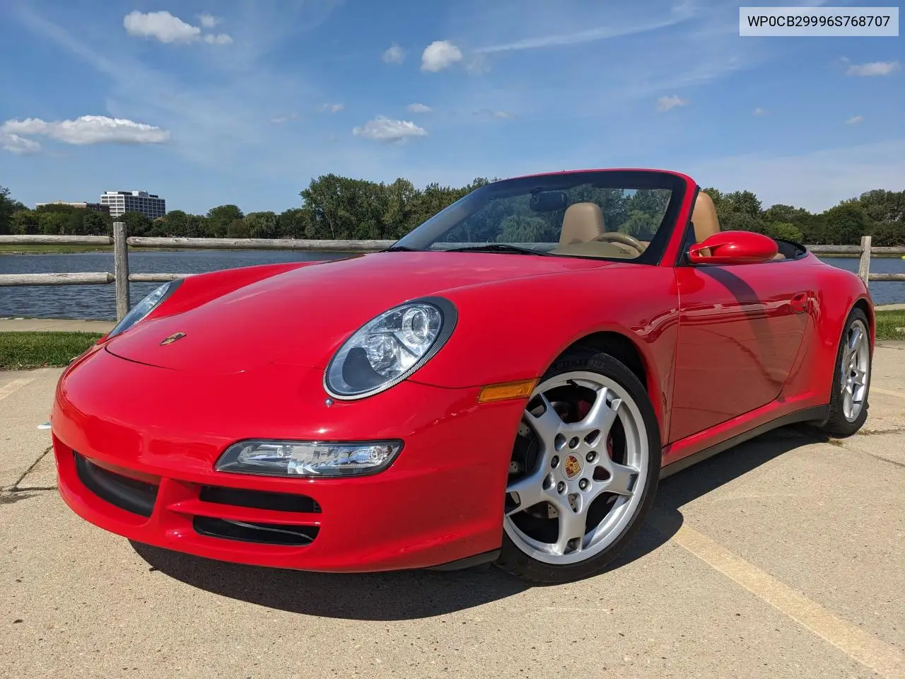 2006 Porsche 911 Carrera S Cabriolet VIN: WP0CB29996S768707 Lot: 53760725