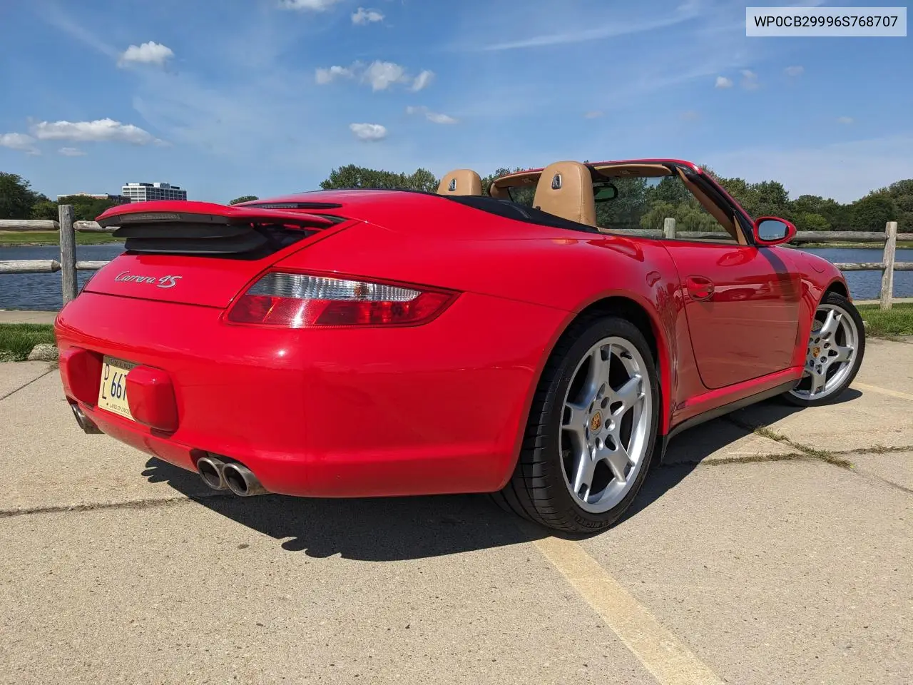 2006 Porsche 911 Carrera S Cabriolet VIN: WP0CB29996S768707 Lot: 53760725