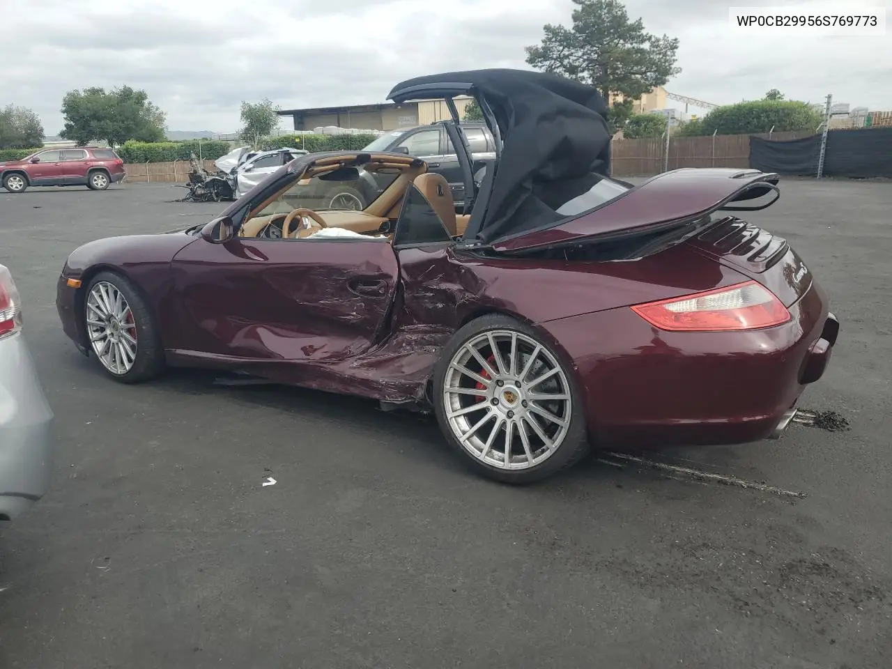 2006 Porsche 911 Carrera S Cabriolet VIN: WP0CB29956S769773 Lot: 54702225