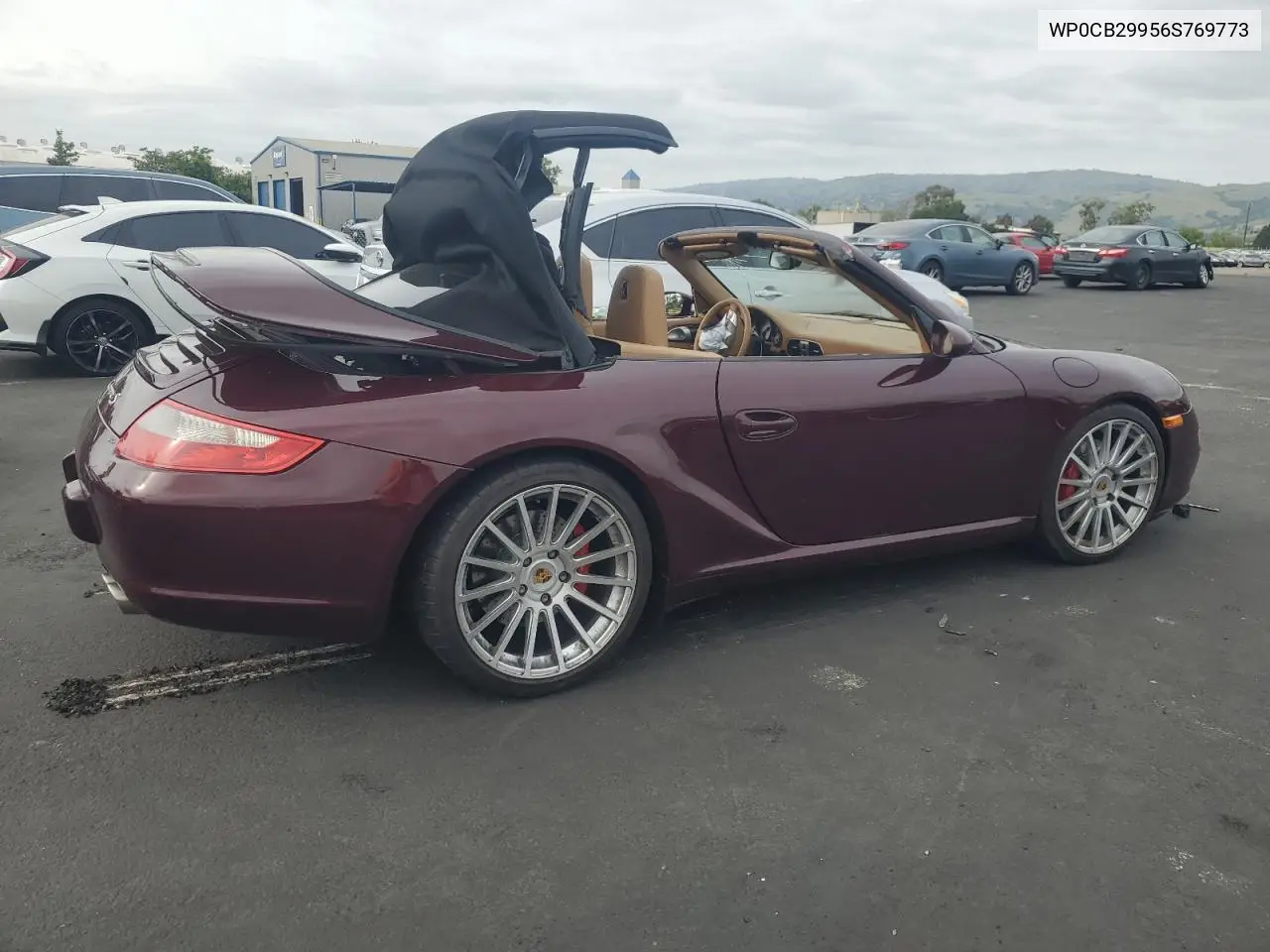 2006 Porsche 911 Carrera S Cabriolet VIN: WP0CB29956S769773 Lot: 54702225