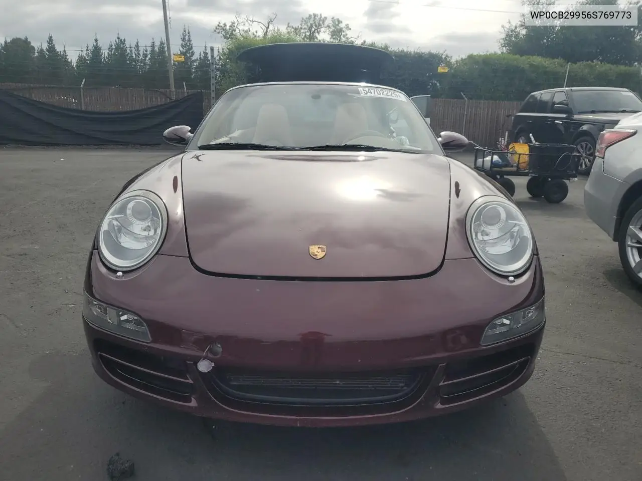2006 Porsche 911 Carrera S Cabriolet VIN: WP0CB29956S769773 Lot: 54702225