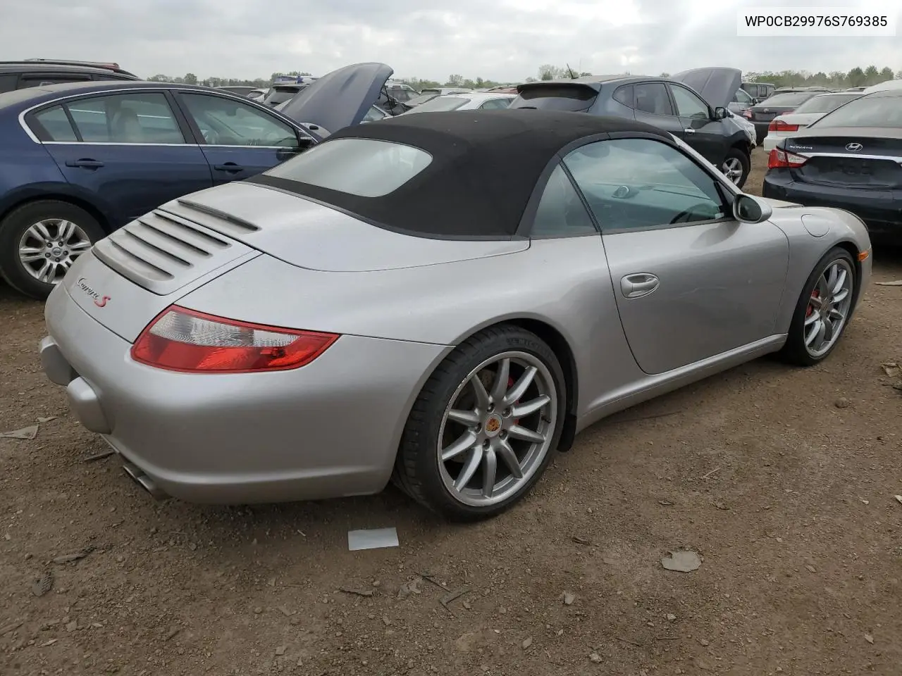 2006 Porsche 911 Carrera S Cabriolet VIN: WP0CB29976S769385 Lot: 56144885