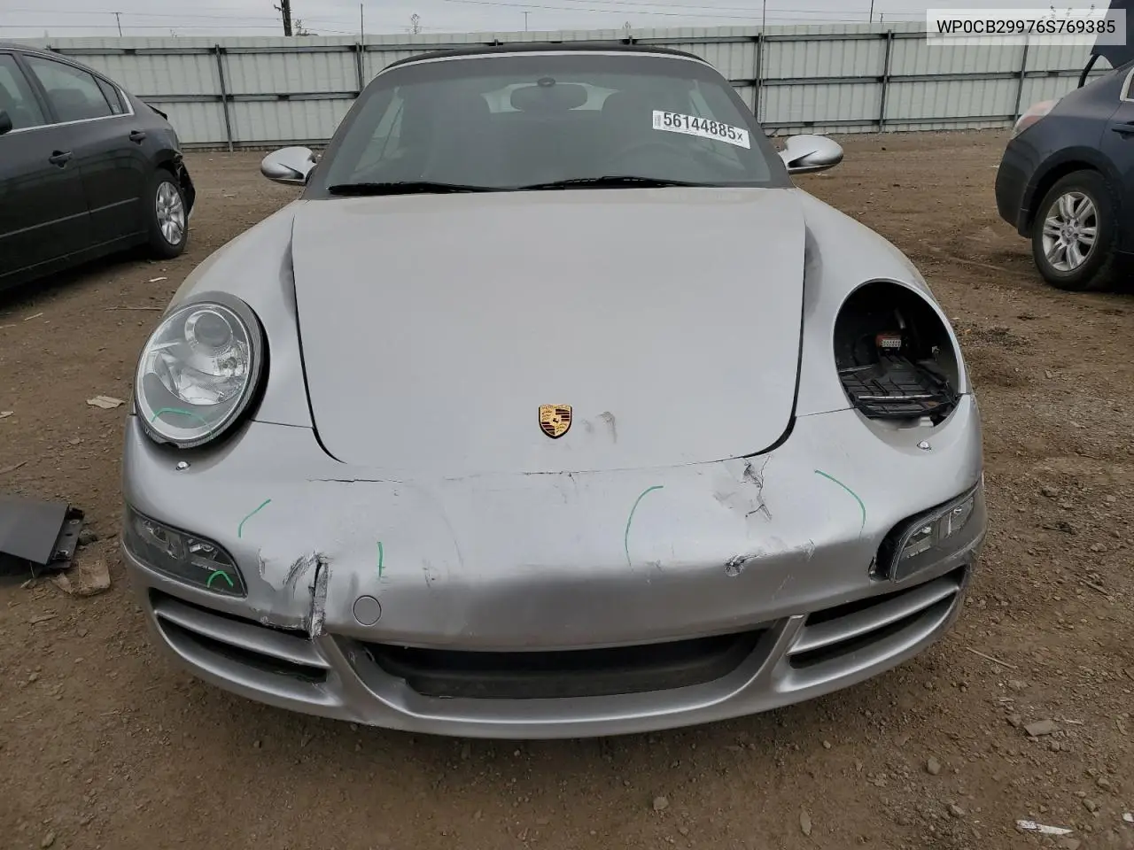 2006 Porsche 911 Carrera S Cabriolet VIN: WP0CB29976S769385 Lot: 56144885
