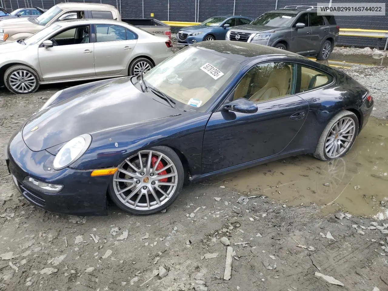2006 Porsche 911 Carrera S VIN: WP0AB29916S744022 Lot: 58781295