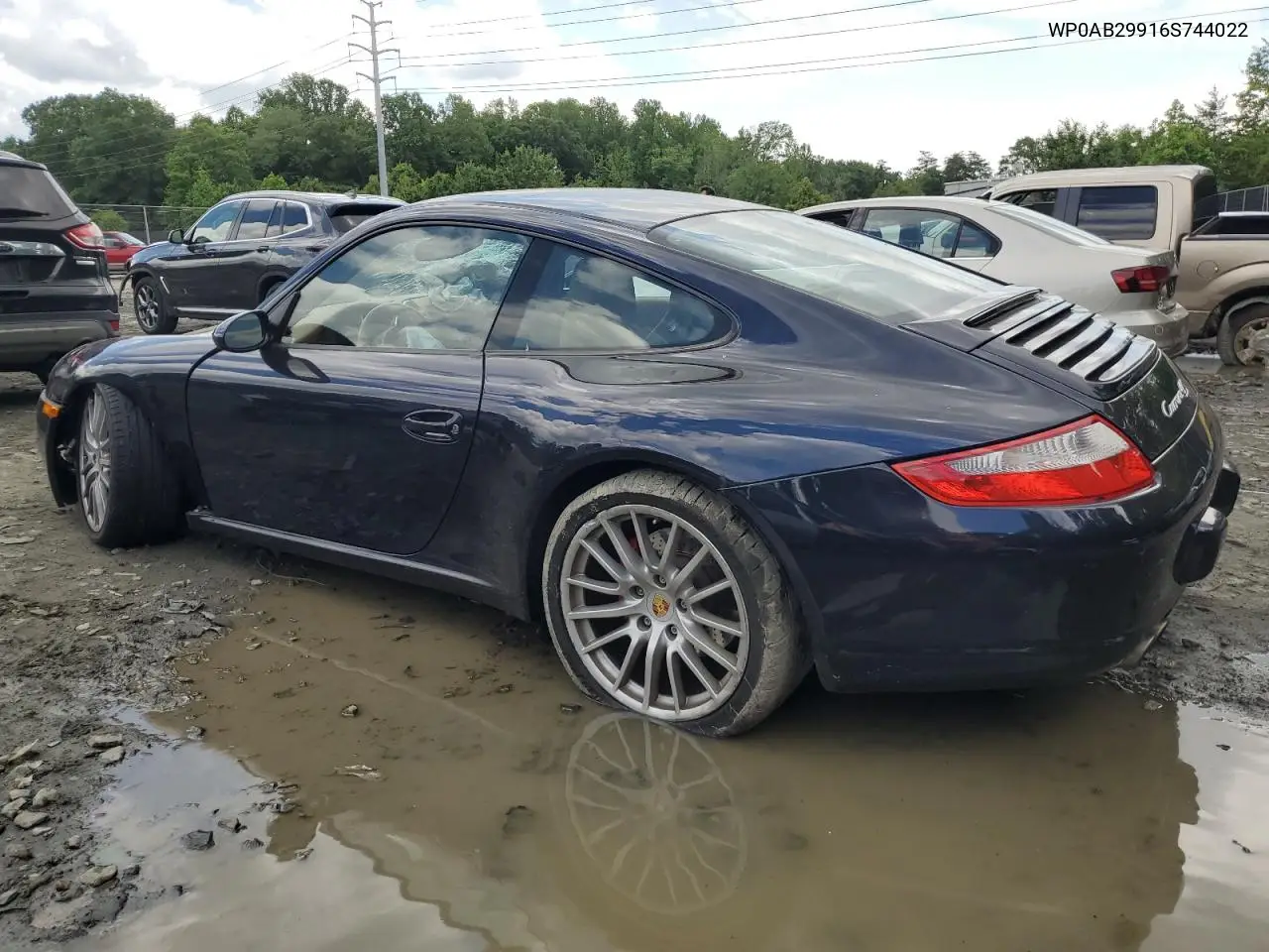 2006 Porsche 911 Carrera S VIN: WP0AB29916S744022 Lot: 58781295