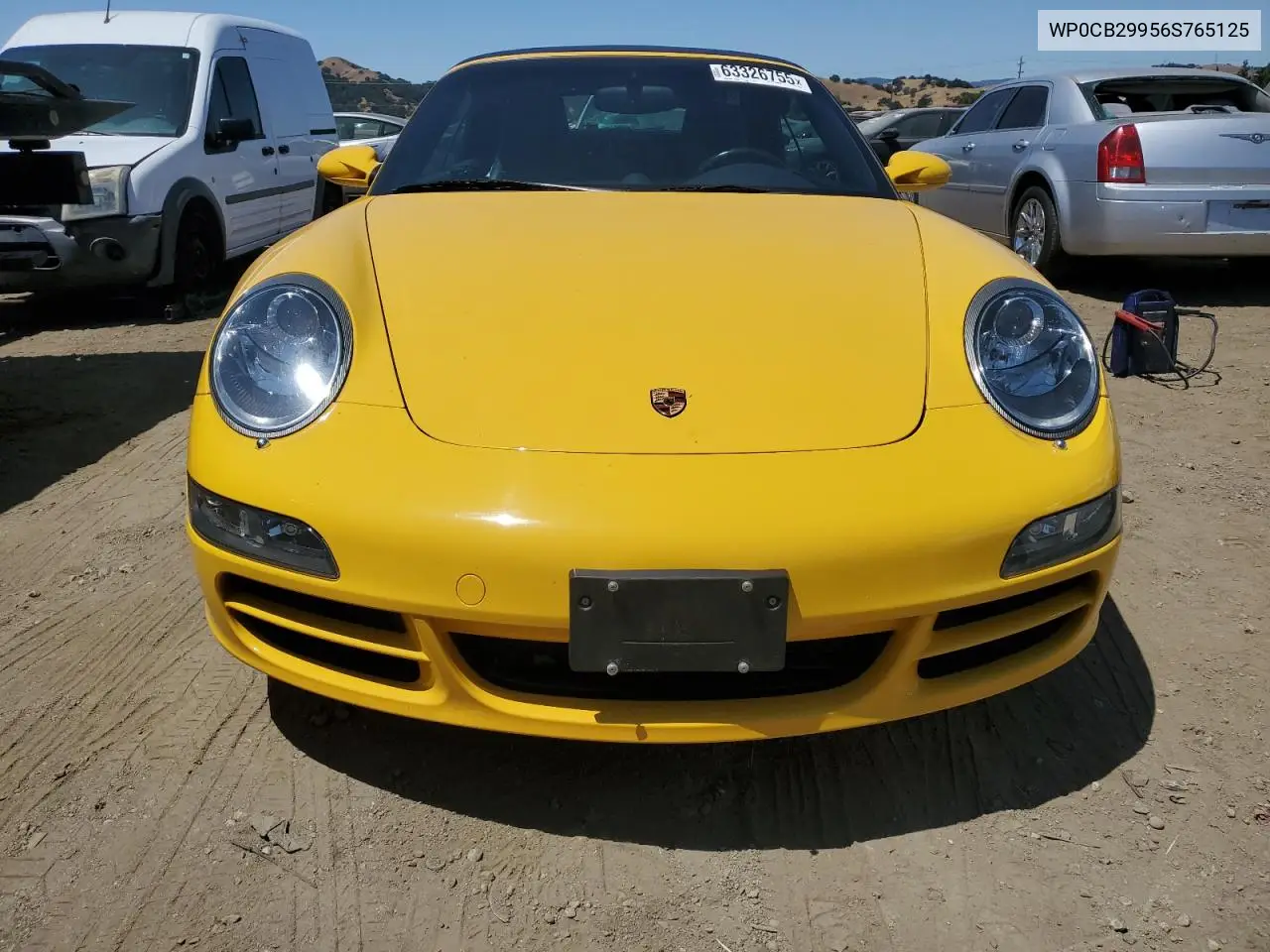 2006 Porsche 911 Carrera S Cabriolet VIN: WP0CB29956S765125 Lot: 63326755