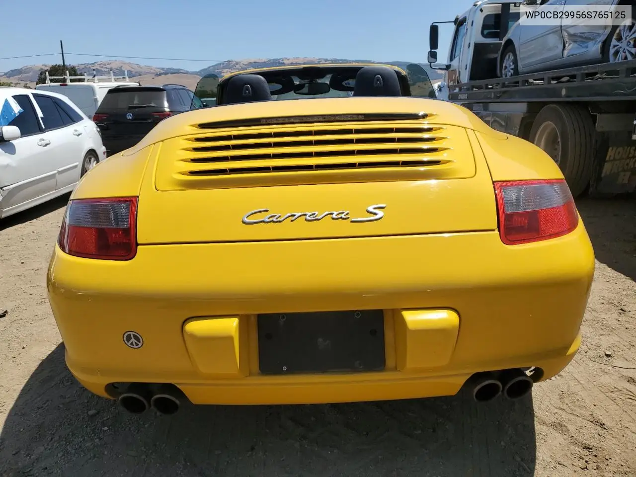 2006 Porsche 911 Carrera S Cabriolet VIN: WP0CB29956S765125 Lot: 63326755