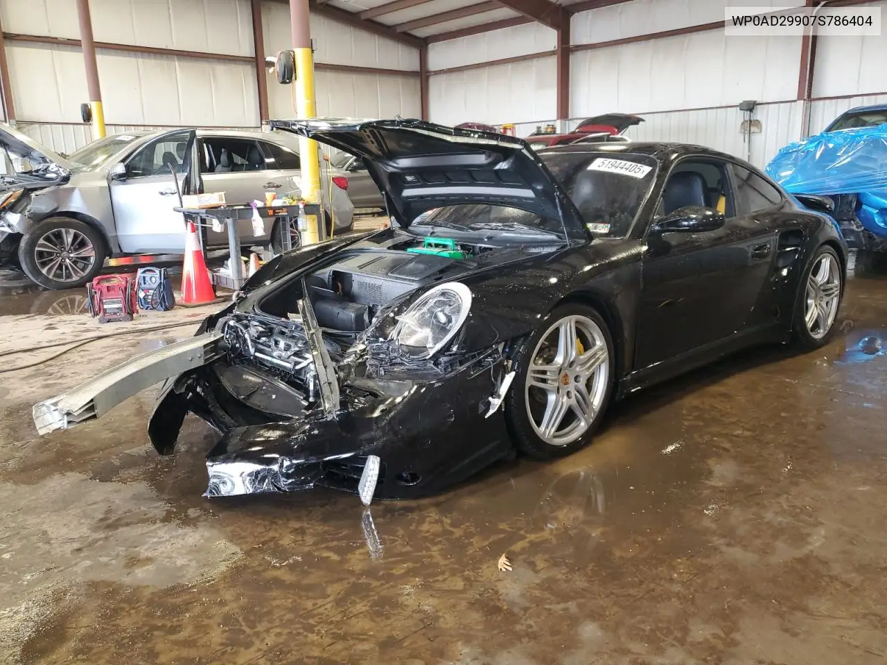 2007 Porsche 911 Turbo VIN: WP0AD29907S786404 Lot: 51944405