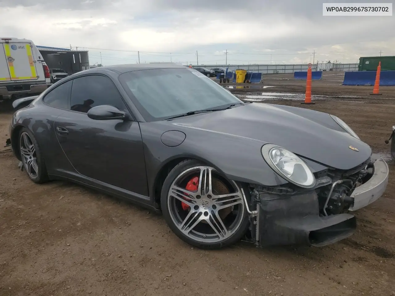 2007 Porsche 911 Carrera S VIN: WP0AB29967S730702 Lot: 58019955