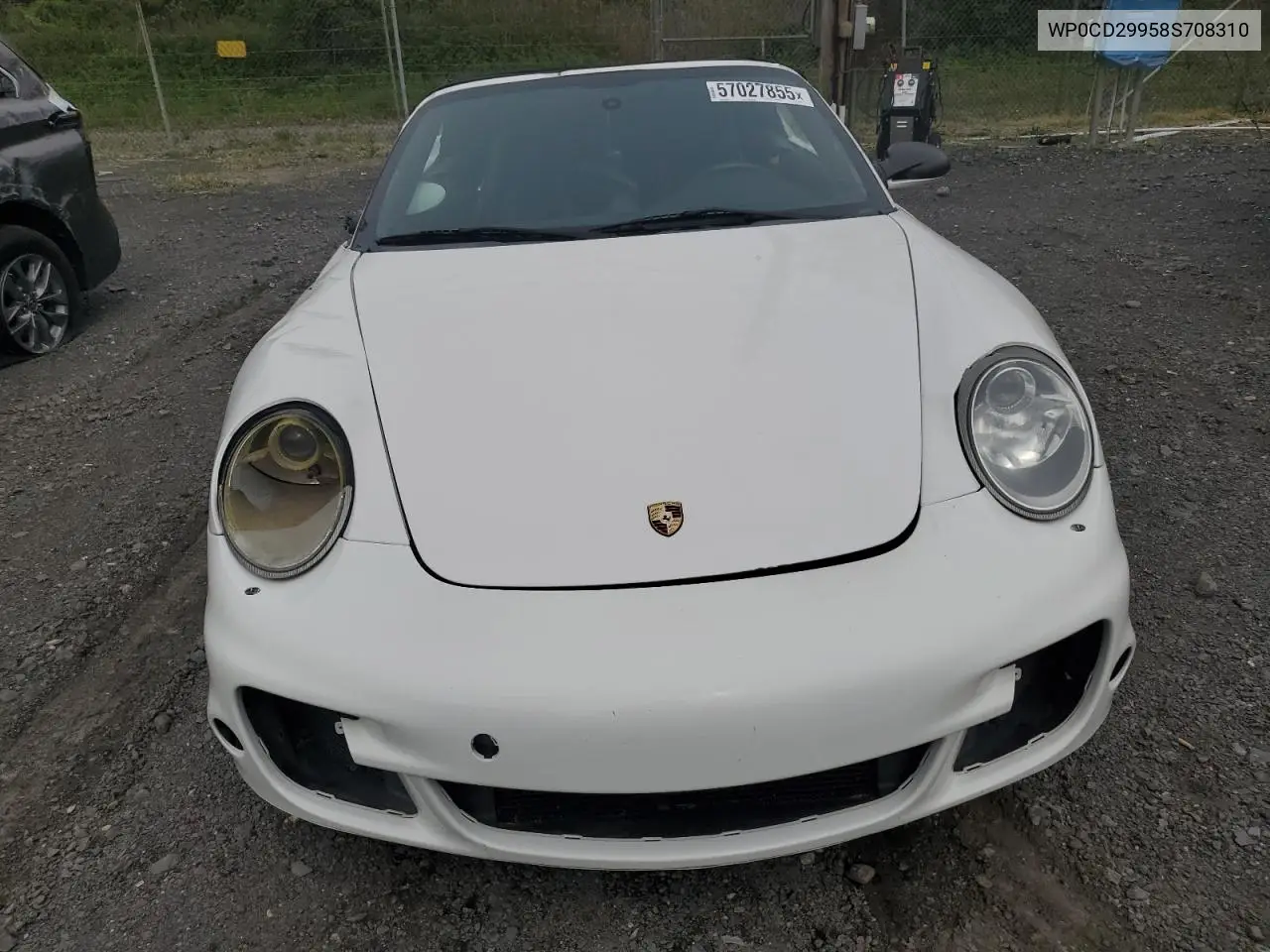 2008 Porsche 911 Turbo VIN: WP0CD29958S708310 Lot: 57027855